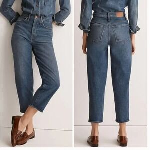 Madewell Petite Balloon Jeans Ellisboro Wash Size 25